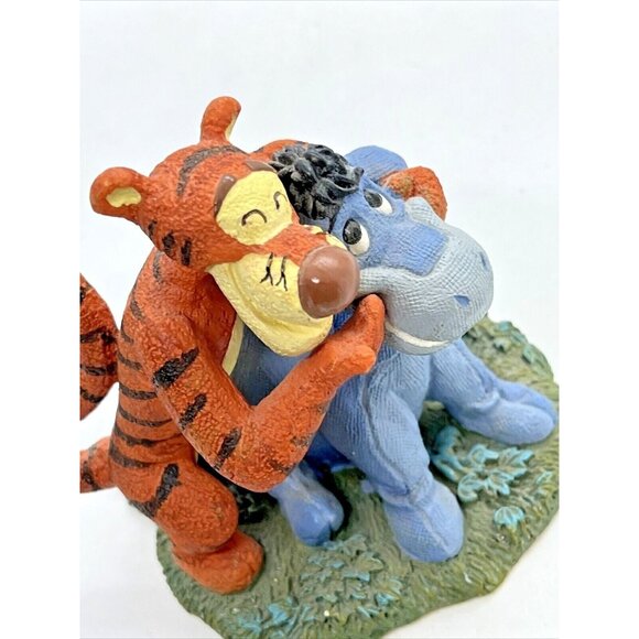 Disney Simply Pooh “So This is What Smiling Feels Like" Tigger & Eyore Figurine - Picture 8 of 12